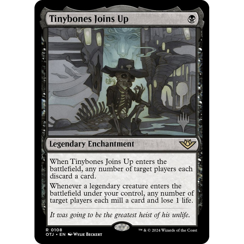Tinybones Joins Up (Promo Pack) [Outlaws of Thunder Junction Promos]