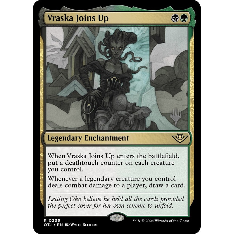 Vraska Joins Up (Promo Pack) [Outlaws of Thunder Junction Promos]