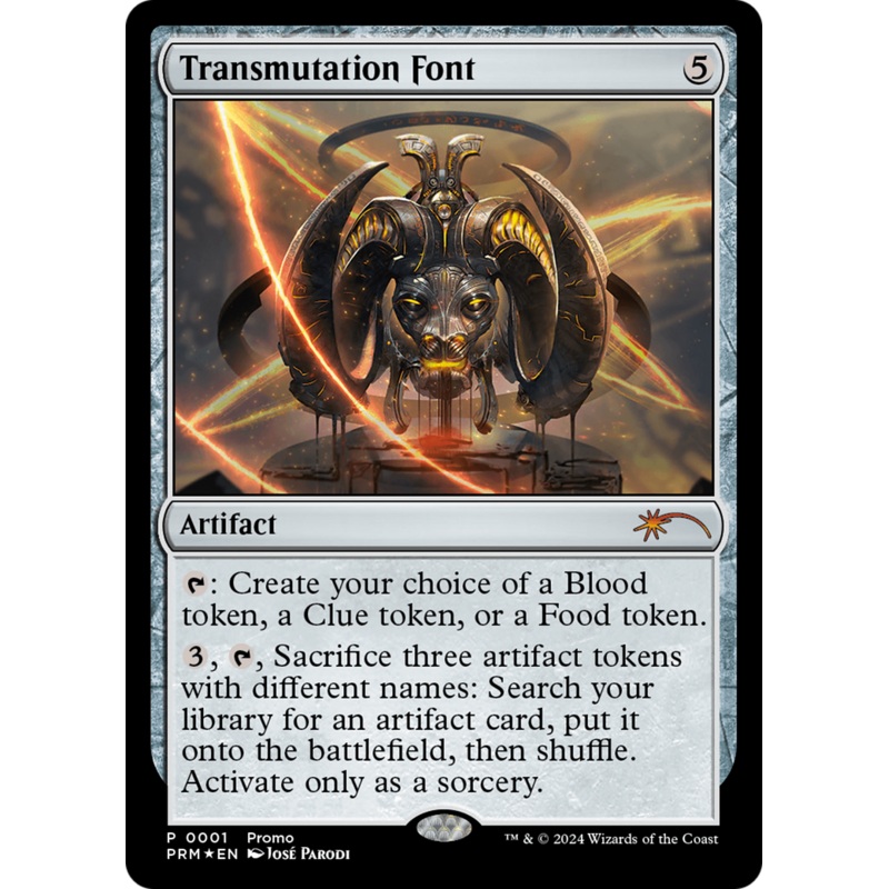 Transmutation Font [Wizards Play Network 2024]