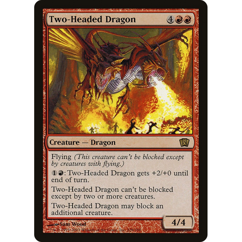 Two-Headed Dragon (E3 2003) [Oversize Cards]