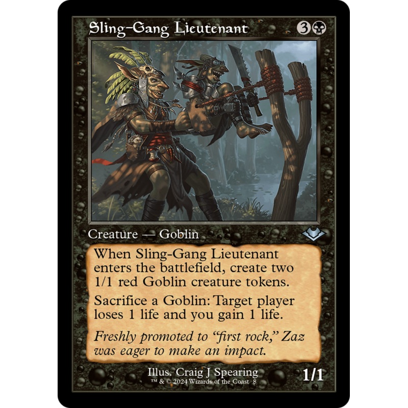 Sling-Gang Lieutenant (Retro) [Modern Horizons]