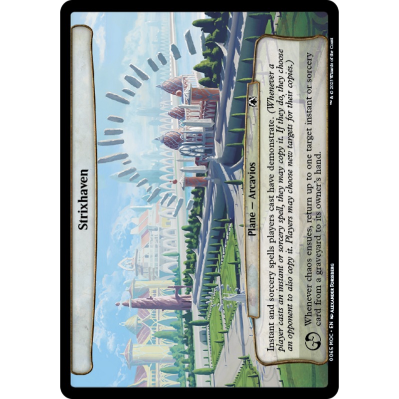 Strixhaven [March of the Machine Commander]