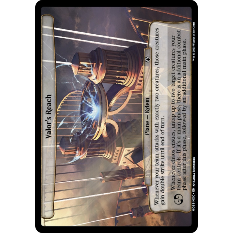 Valor's Reach [March of the Machine Commander]