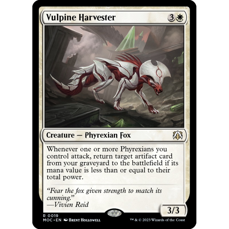 Vulpine Harvester [March of the Machine Commander]