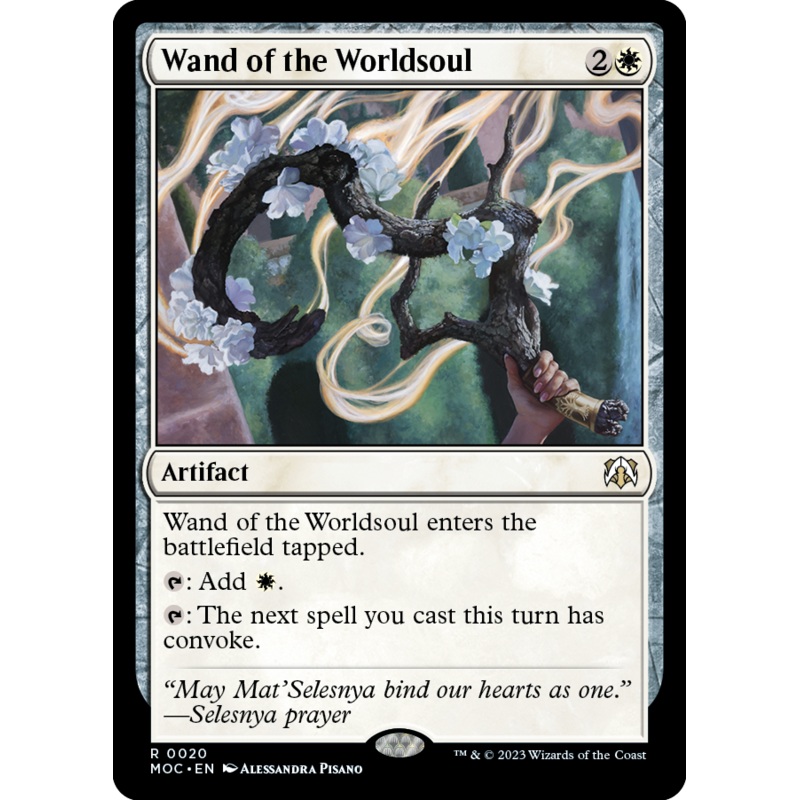 Wand of the Worldsoul [March of the Machine Commander]