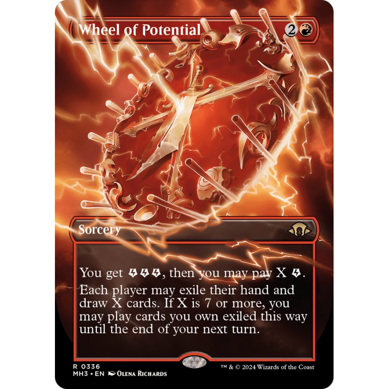 Wheel of Potential (Borderless) [Modern Horizons 3]