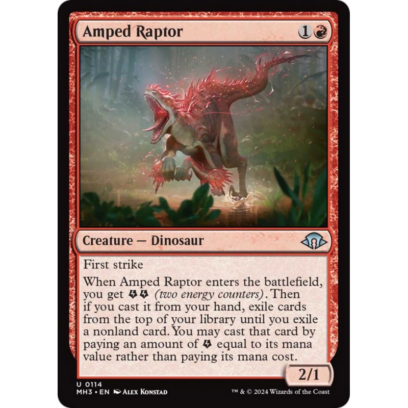Amped Raptor [Modern Horizons 3]