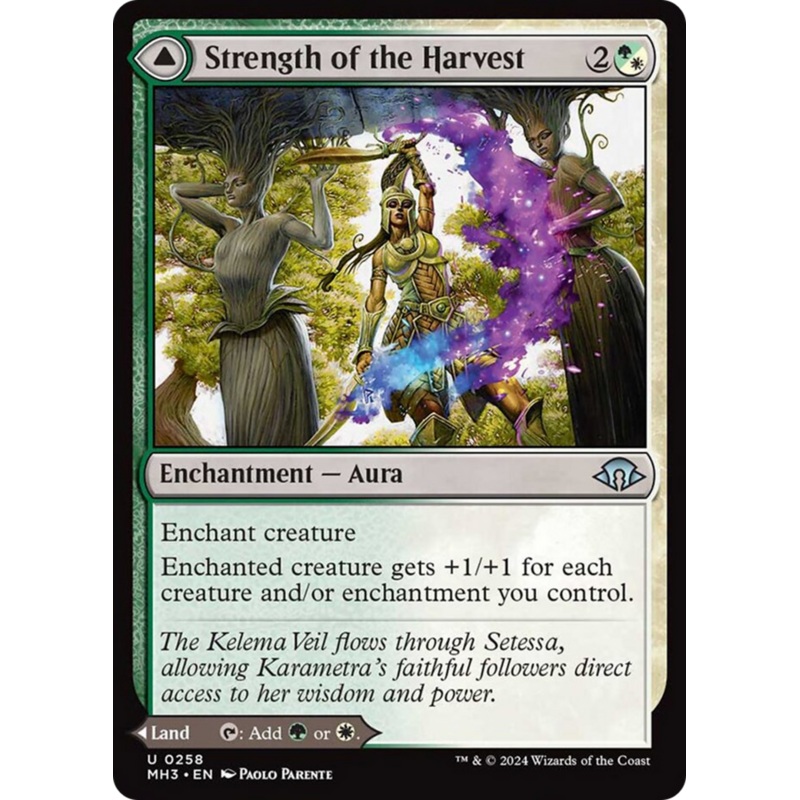 Strength of the Harvest // Haven of the Harvest [Modern Horizons 3]