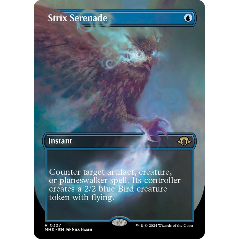 Strix Serenade (Borderless) [Modern Horizons 3]