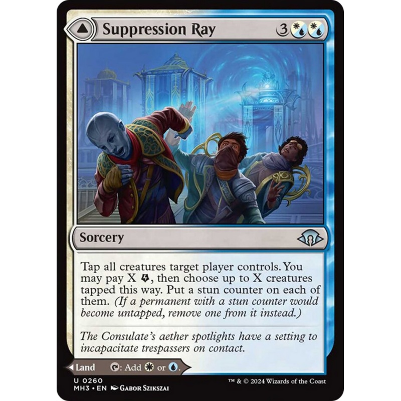 Suppression Ray // Orderly Plaza [Modern Horizons 3]