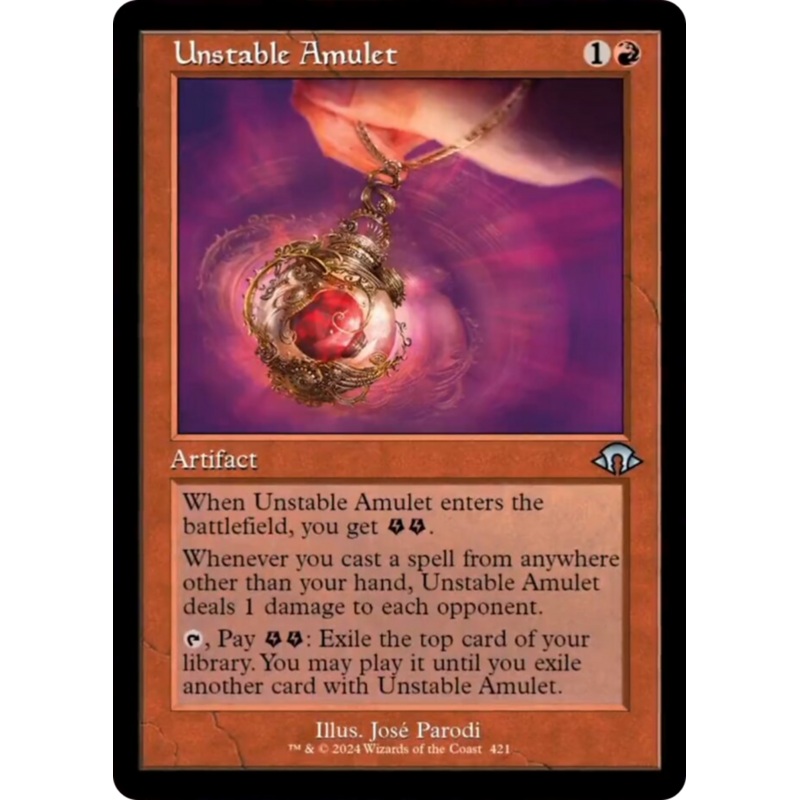 Unstable Amulet (Retro) [Modern Horizons 3]