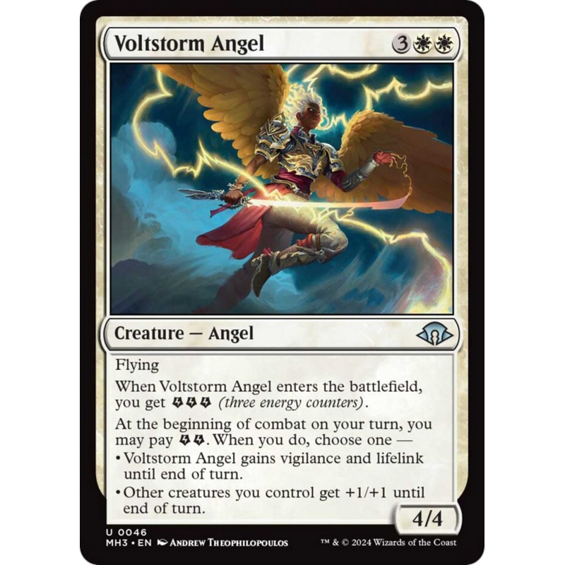 Voltstorm Angel [Modern Horizons 3]