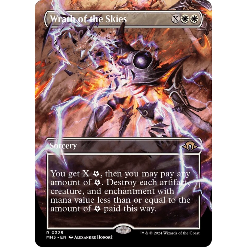 Wrath of the Skies (Borderless) [Modern Horizons 3]