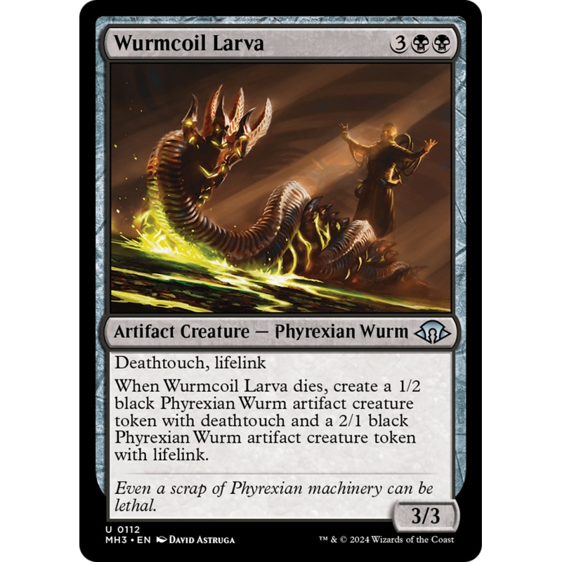 Wurmcoil Larva [Modern Horizons 3]