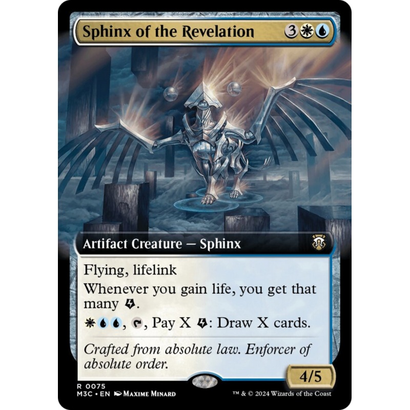 Sphinx of the Revelation (Extended Art) [Modern Horizons 3 Commander]