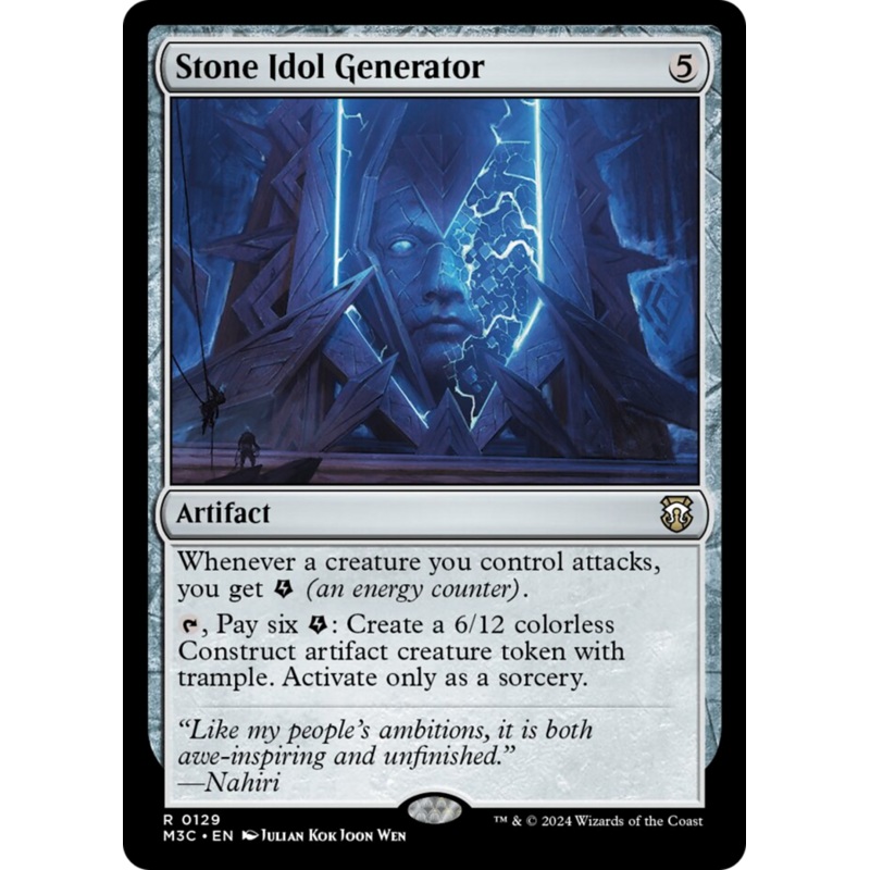 Stone Idol Generator [Modern Horizons 3 Commander]