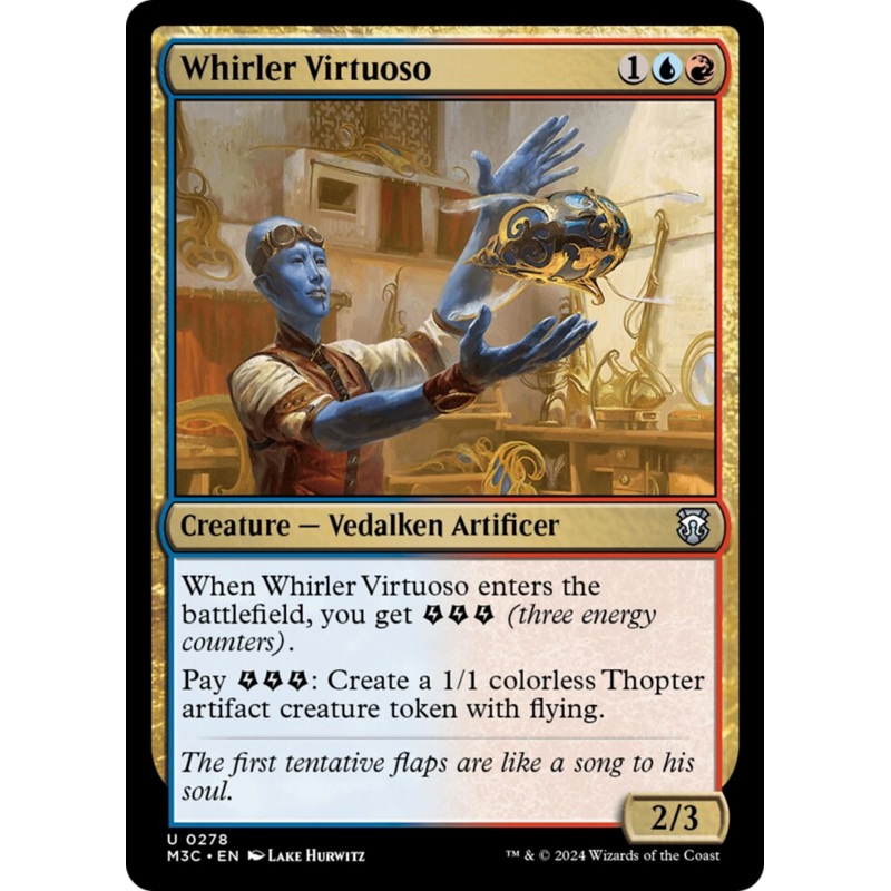 Whirler Virtuoso [Modern Horizons 3 Commander]