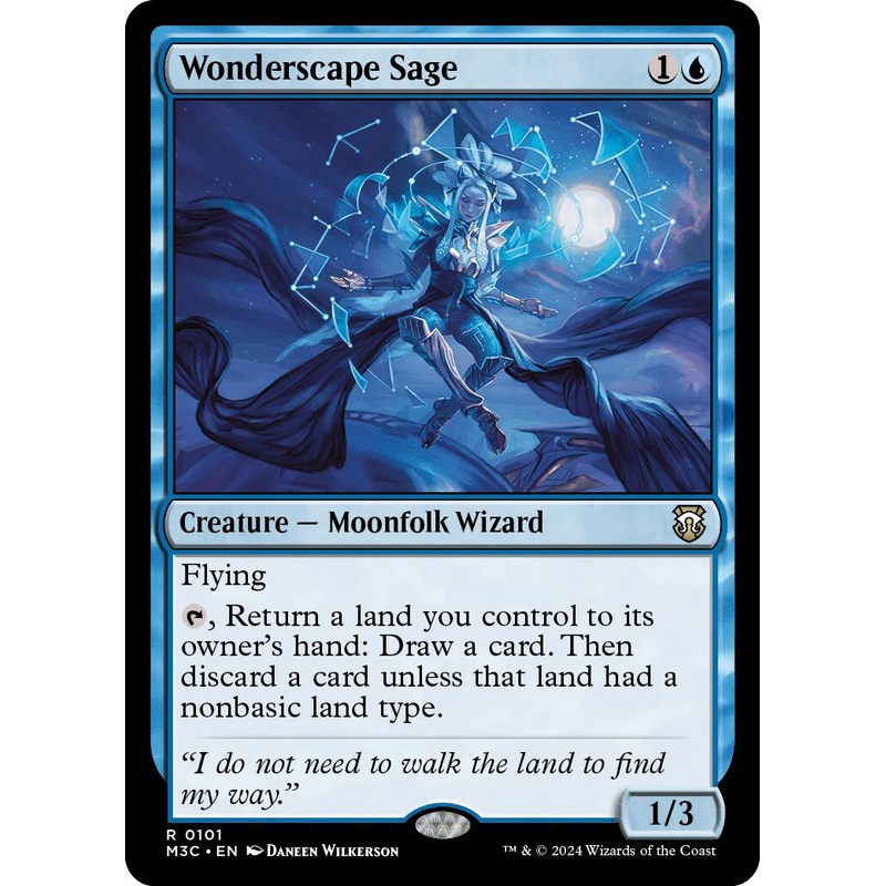 Wonderscape Sage [Modern Horizons 3 Commander]