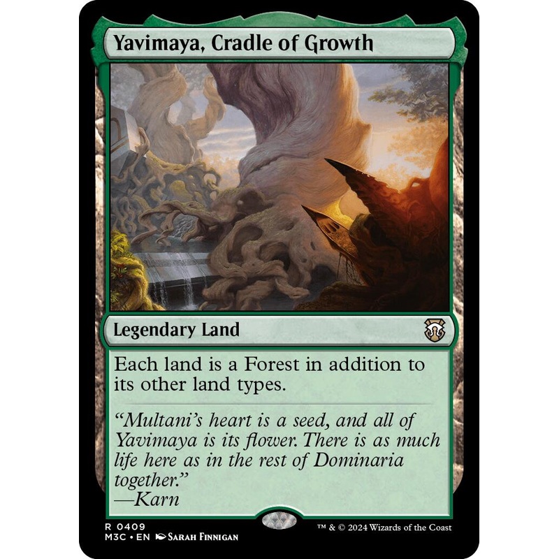 Yavimaya, Cradle of Growth [Modern Horizons 3 Commander]