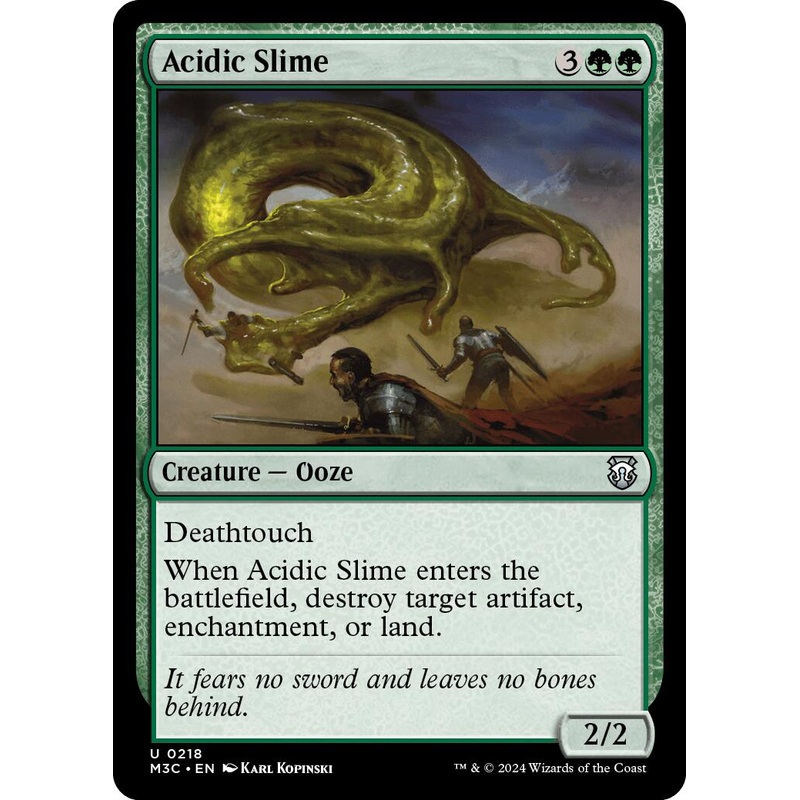 Acidic Slime [Modern Horizons 3 Commander]