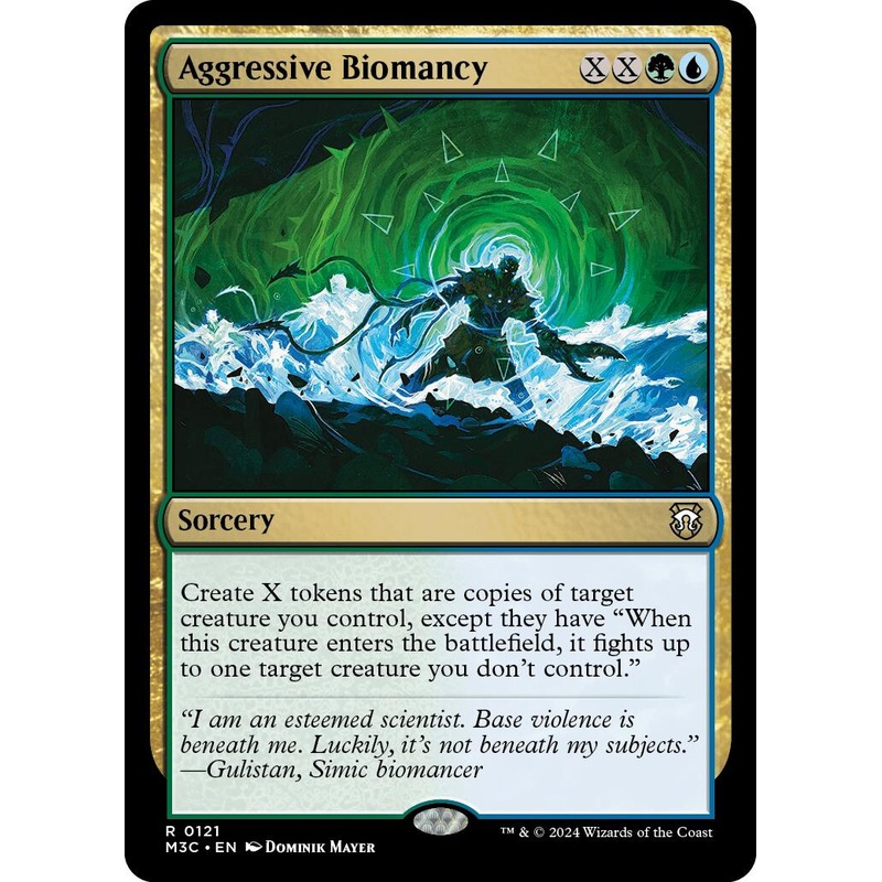 Aggressive Biomancy [Modern Horizons 3 Commander]