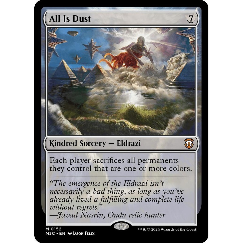 All Is Dust [Modern Horizons 3 Commander]