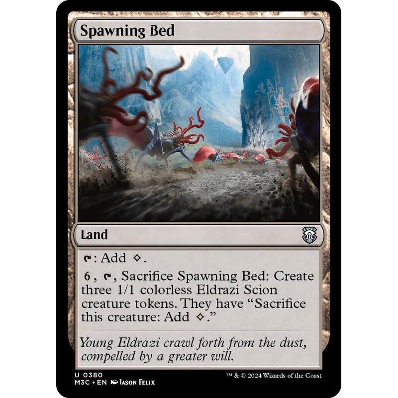 Spawning Bed [Modern Horizons 3 Commander]