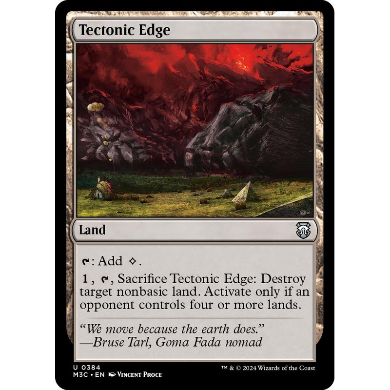 Tectonic Edge [Modern Horizons 3 Commander]