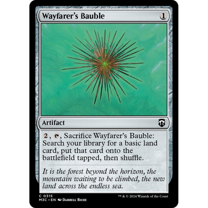Wayfarer's Bauble (Ripple Foil) [Modern Horizons 3 Commander]