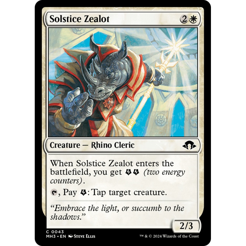 Solstice Zealot [Modern Horizons 3]