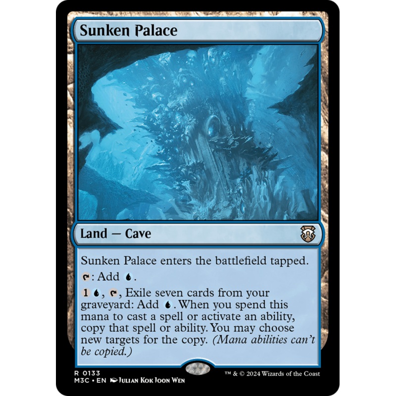 Sunken Palace (Extended Art) [Modern Horizons 3 Commander]