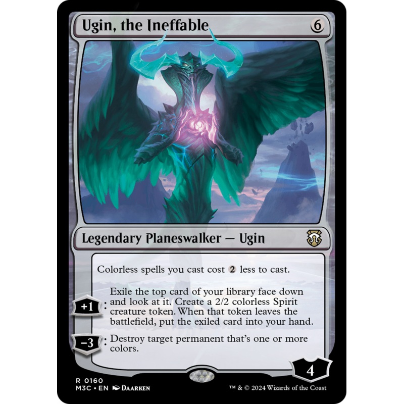 Ugin, the Ineffable (Ripple Foil) [Modern Horizons 3 Commander]