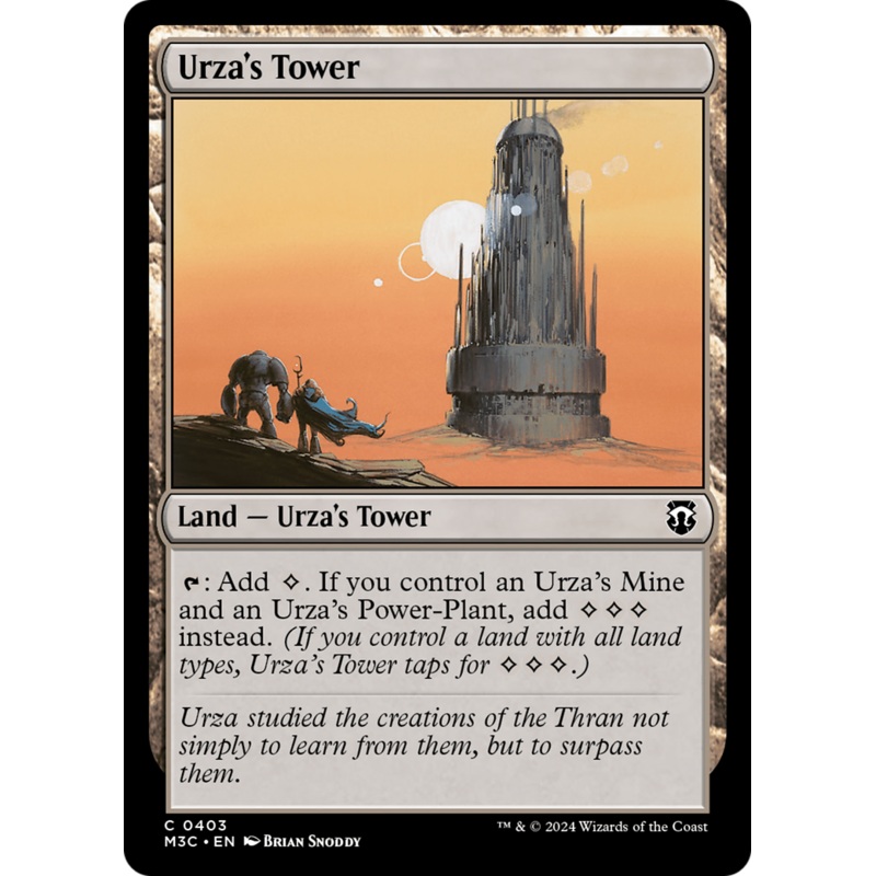 Urza's Tower (Ripple Foil) [Modern Horizons 3 Commander]