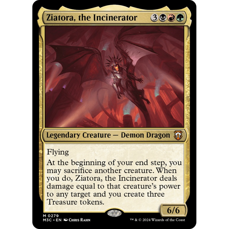 Ziatora, the Incinerator [Modern Horizons 3 Commander]