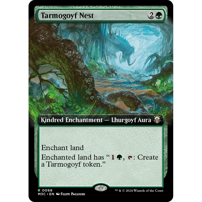 Tarmogoyf Nest (Extended Art) [Modern Horizons 3 Commander]