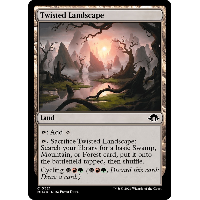 Twisted Landscape (Ripple Foil) [Modern Horizons 3]