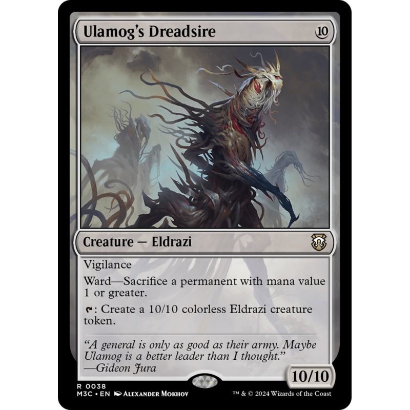 Ulamog's Dreadsire (Ripple Foil) [Modern Horizons 3 Commander]