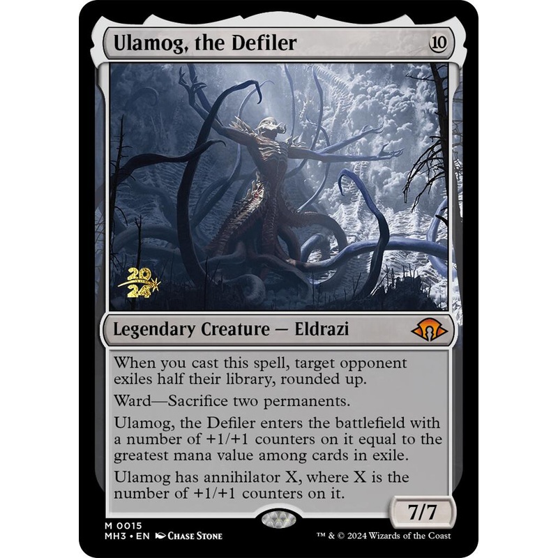 Ulamog, the Defiler [Modern Horizons 3 Prerelease Promos]