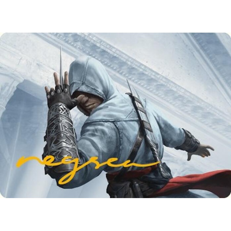 Altair Ibn-La'Ahad Art Card (Gold-Stamped Signature) [Assassin's Creed Art Series]