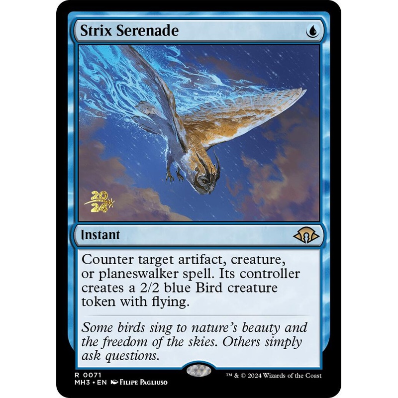 Strix Serenade [Modern Horizons 3 Prerelease Promos]