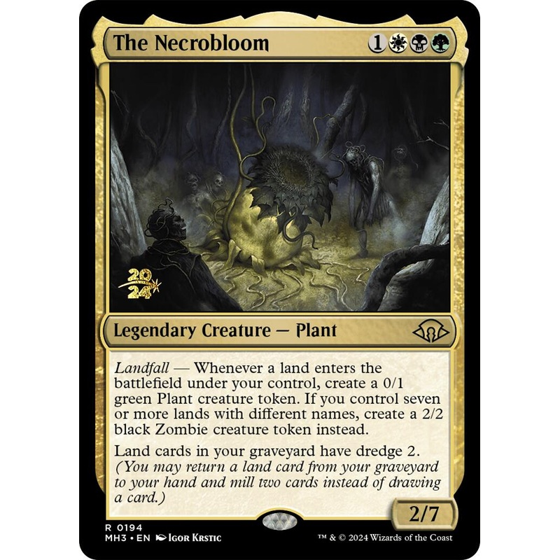 The Necrobloom [Modern Horizons 3 Prerelease Promos]