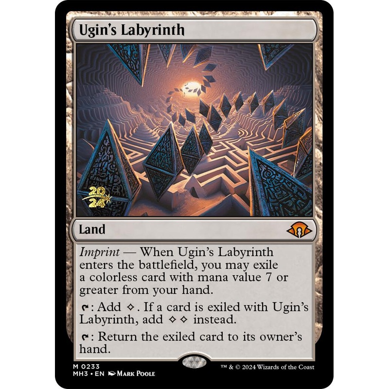 Ugin's Labyrinth [Modern Horizons 3 Prerelease Promos]