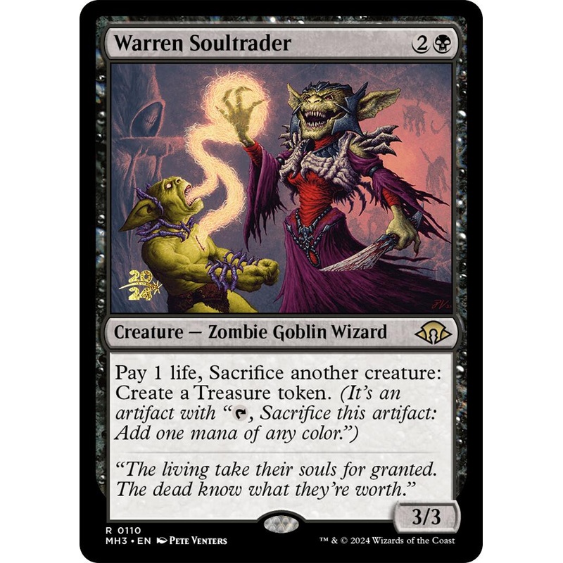 Warren Soultrader [Modern Horizons 3 Prerelease Promos]