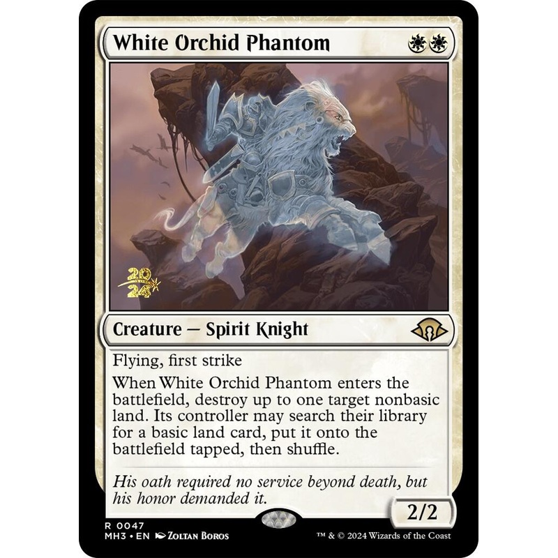 White Orchid Phantom [Modern Horizons 3 Prerelease Promos]