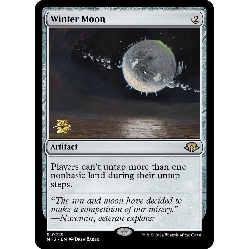 Winter Moon [Modern Horizons 3 Prerelease Promos]