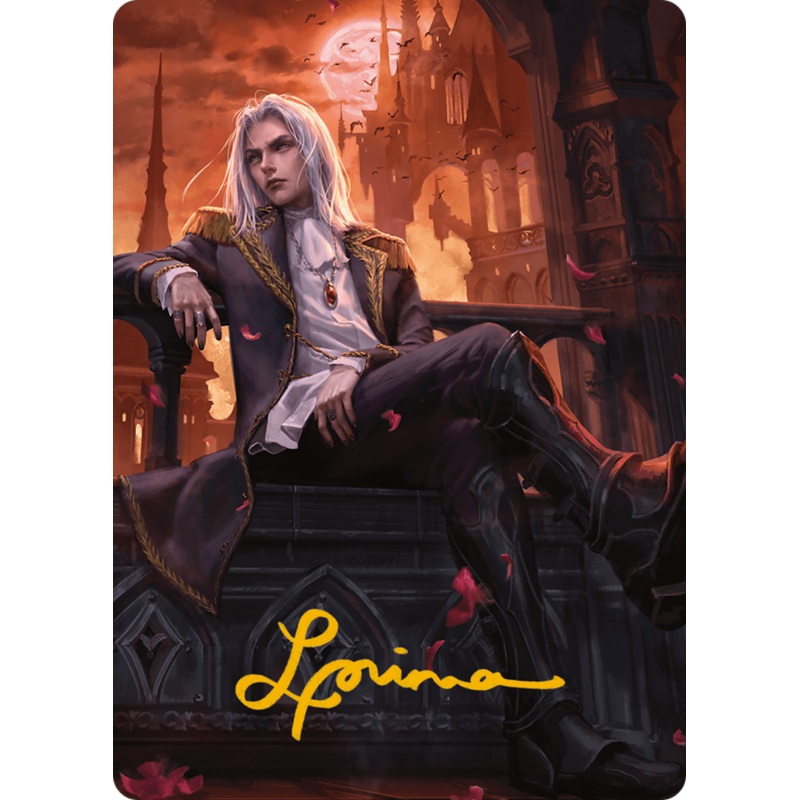 Sorin of House Markov Art Card (Gold-Stamped Signature) [Modern Horizons 3 Art Series]