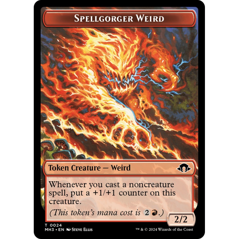 Spellgorger Weird Token [Modern Horizons 3 Tokens]