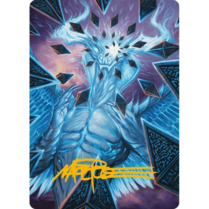 Ugin's Binding Art Card (Gold-Stamped Signature) [Modern Horizons 3 Art Series]