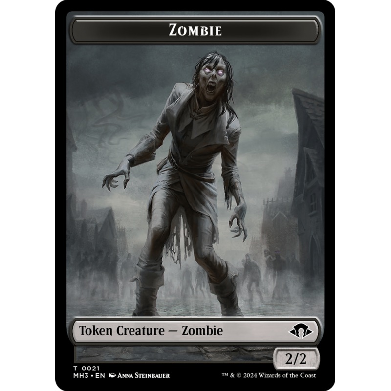 Zombie Token [Modern Horizons 3 Tokens]