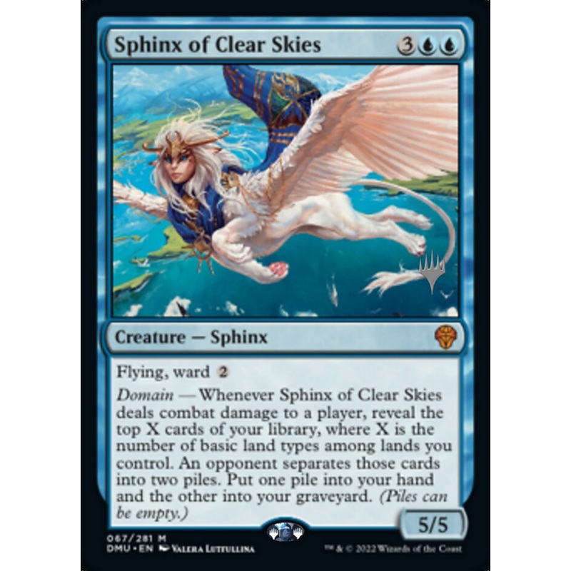 Sphinx of Clear Skies (Promo Pack) [Dominaria United Promos]
